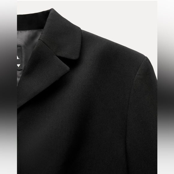 New ZARA Tailord Cropped Blazer - Picture 6 of 6